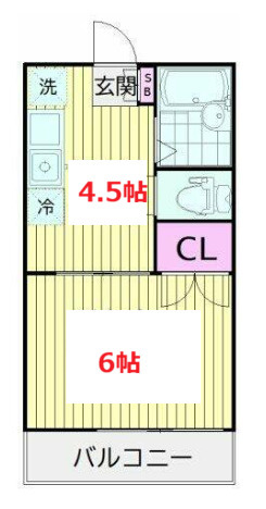 【間取り】 | ハイム神山 | 間取り