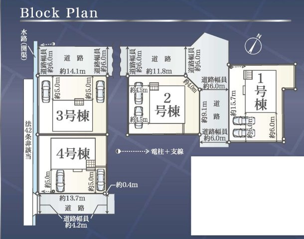 善通寺市善通寺町第３の区画図