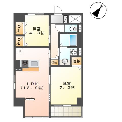 アーバンパレスの間取り
