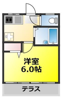 【間取り】 | コーポ上石神井