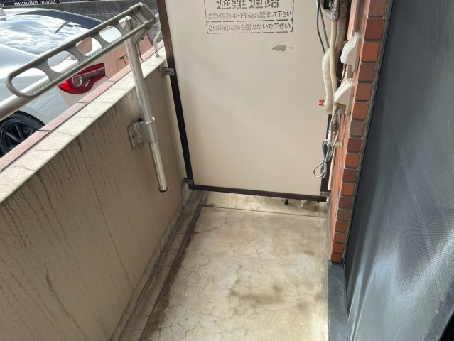 アドサム小山のバルコニー