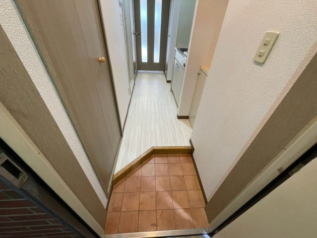 アドサム小山の玄関