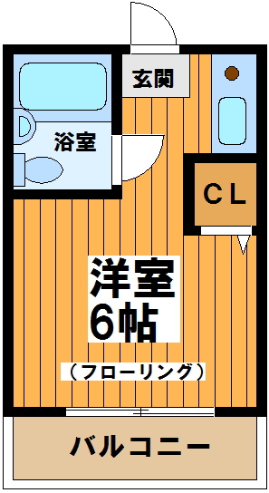 ダジュール松原の間取り