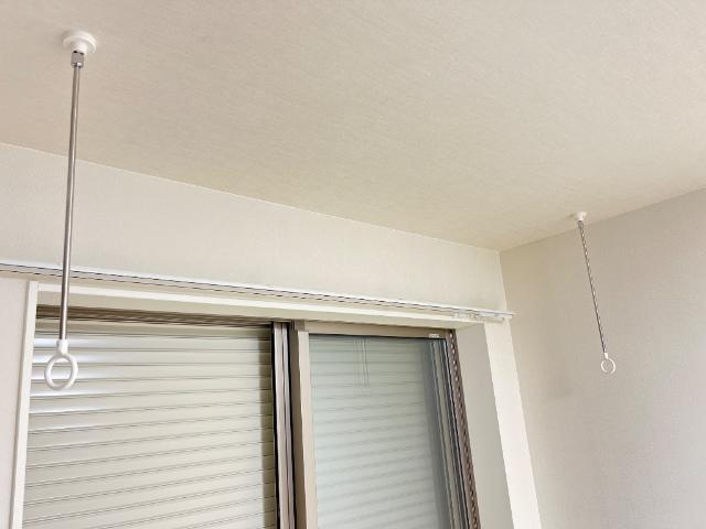 グランデ嘉右衛門の設備|室竿掛け