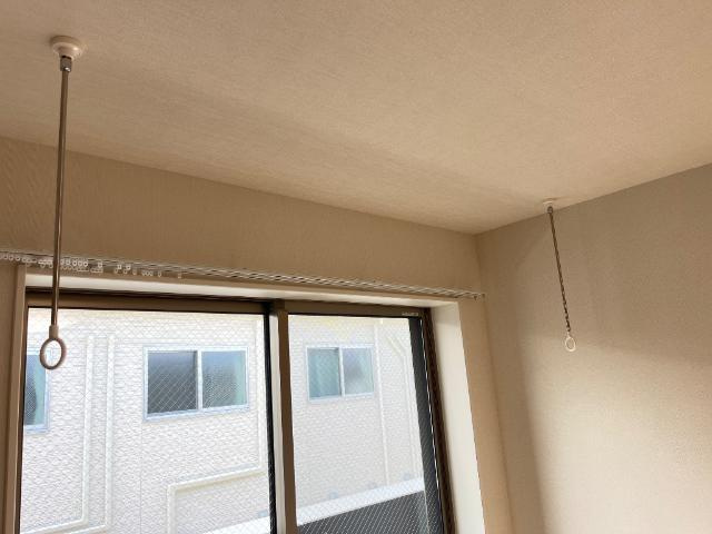 グランデ嘉右衛門の設備|室内竿掛け
