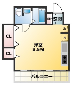 【間取り】 | コーポ今井