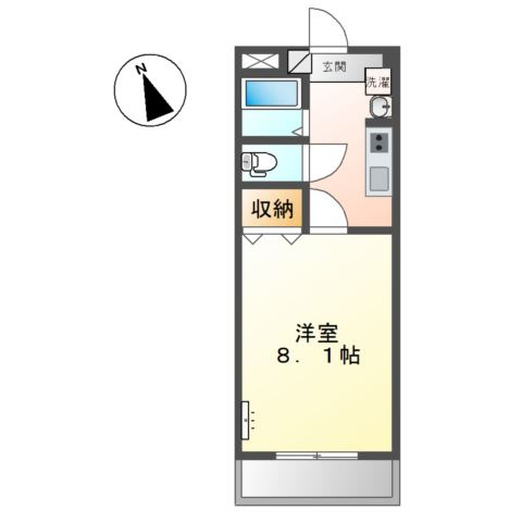 コンフォールメゾンⅡの間取り