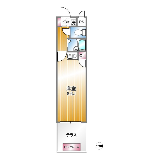 日進パレスの間取り