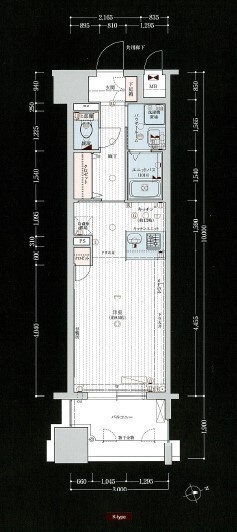 プレサンス新大阪ステーションフロントの間取り