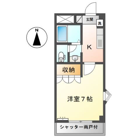グランコートサノの間取り