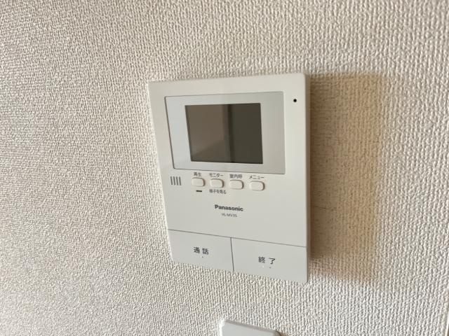 プレジアの内装|カメラ付インターホン