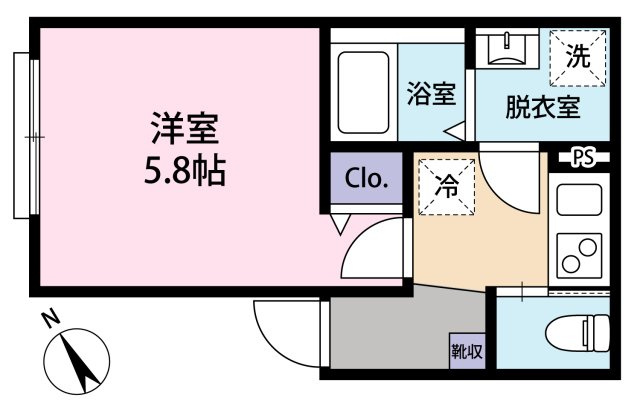 ポーナム鶴見の間取り