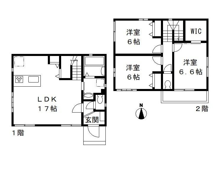 プリマヴェーラ　Ｂ棟の間取り