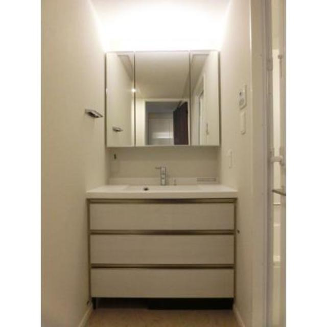 パークアクシス池田山の洗面所|※写真は同タイプ住戸です。