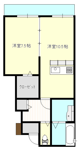 ソレイユの間取り