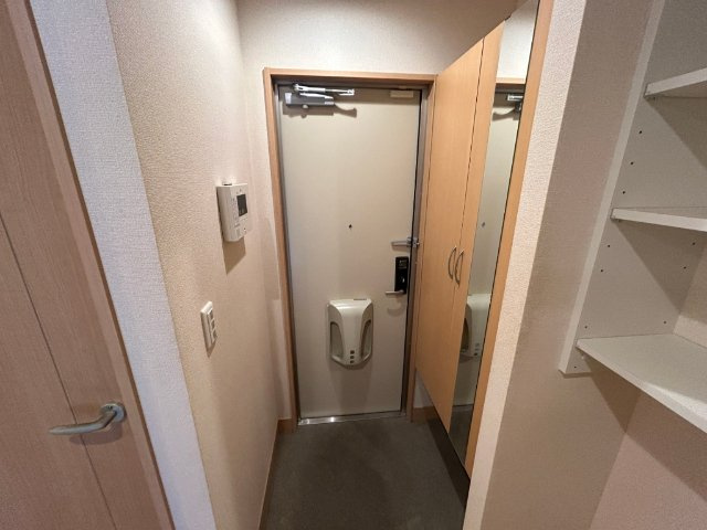 ソレイユの玄関