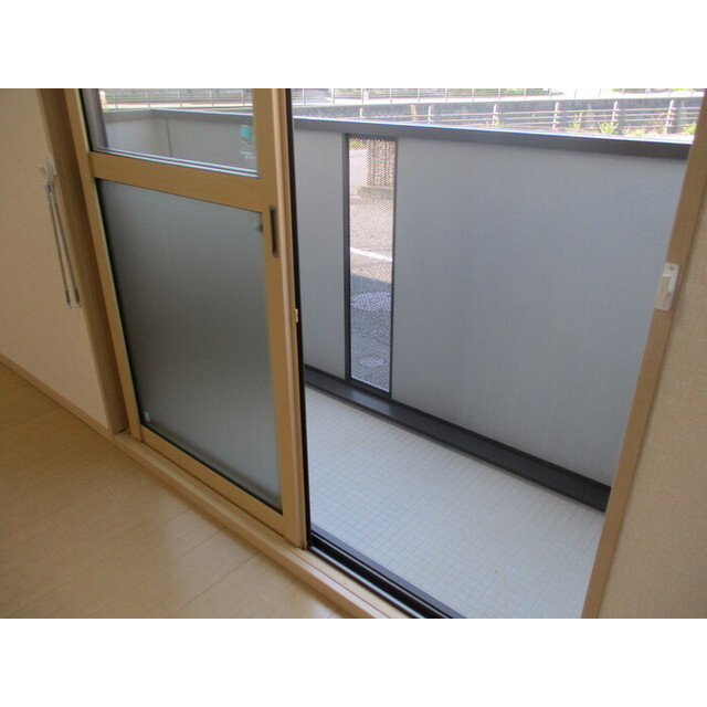 リジョンロード加茂川のバルコニー