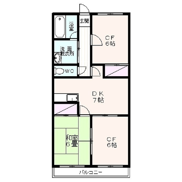 ニューいずみハイツの間取り
