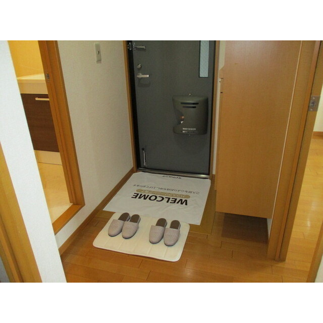 ハイネスサカシタの玄関