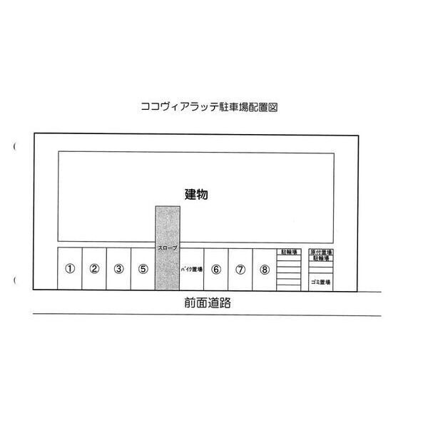 coco　vialatteの区画図
