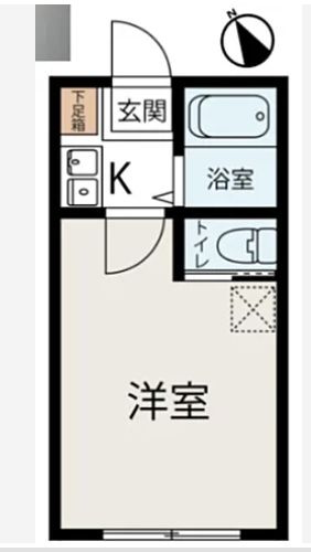 【間取り】 | ブルーメアライ１０９