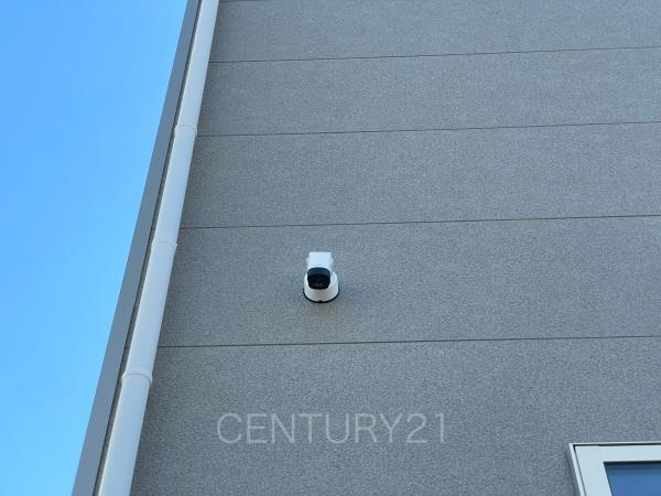 クレイドルガーデン前橋市稲荷新田町第３　３号棟のその他|万一の際に役立つ防犯カメラ付きです