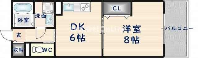 【間取り】 | アルカディア楠根