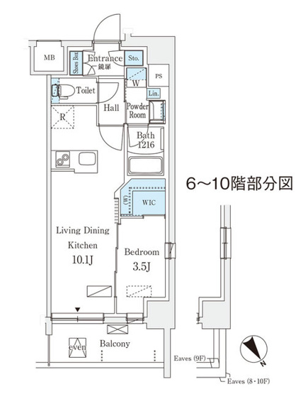 【間取り】 | エル・セレーノ横浜