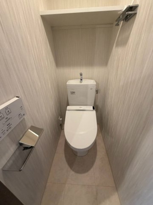 【トイレ】 | プレール・ドゥーク横濱浅間町 | 落ち着いた色調のトイレです