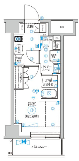 【間取り】 | セジョリ横浜WESTⅡ