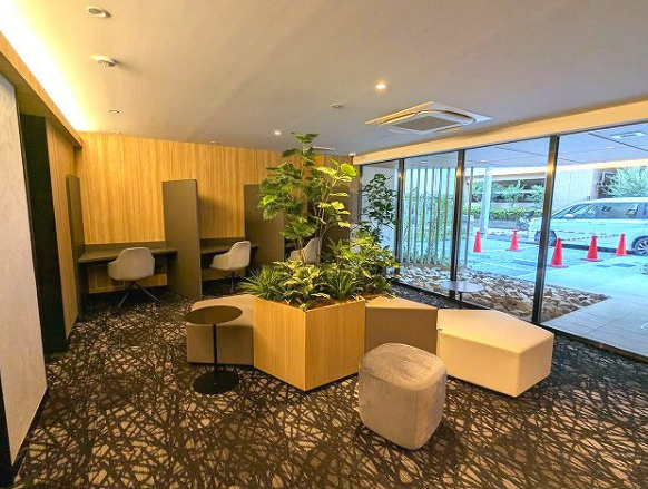 ルフォンプログレ田原町のロビー