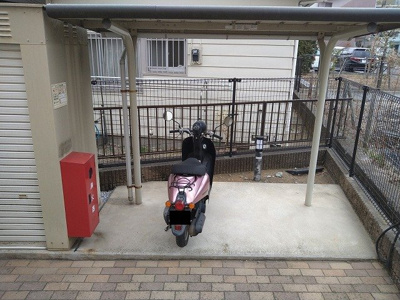 【その他】 | レオパレスＴＡＣＡＫＯ | 駐輪場　自転車＆原付のみ駐輪可