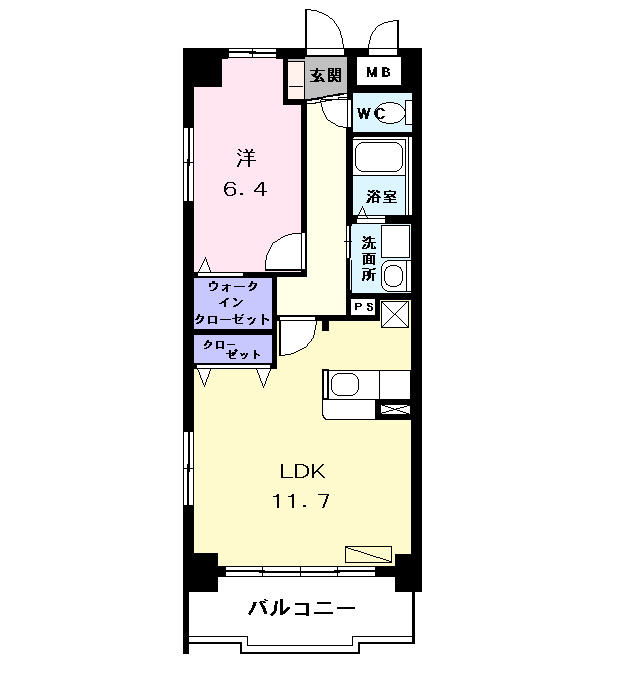 ファミール大山の間取り