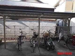 レオパレス辻のその他|屋根付き駐輪場