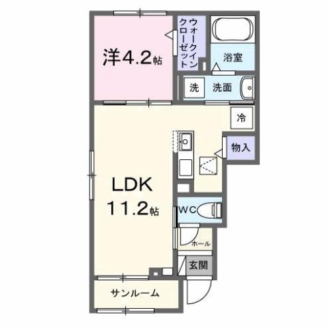 ｂｒｉｓａ　ｄｅｓｐａｃｉｏⅢの間取り