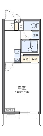 レオネクストアロマルカネハイツの間取り