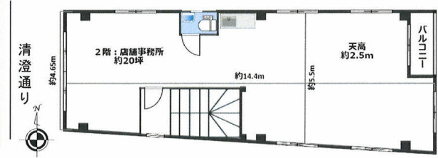 清澄通り店舗の画像