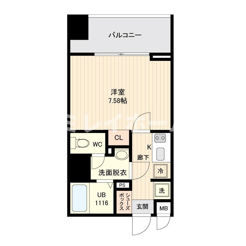 オープンブルーム品川南大井の間取り