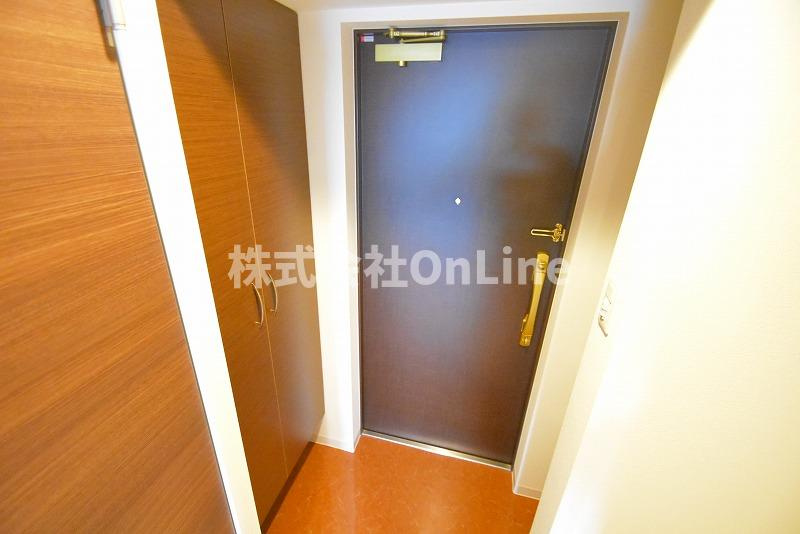 Luxe布施東Ⅱの玄関