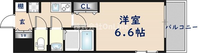 【間取り】 | Luxe布施東Ⅱ