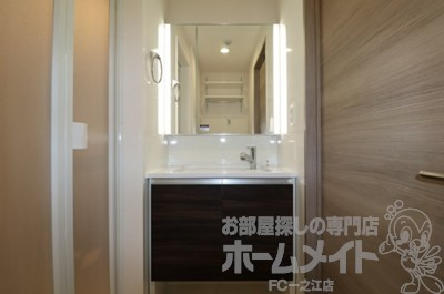 セレスティア江戸川Ⅱの独立洗面台