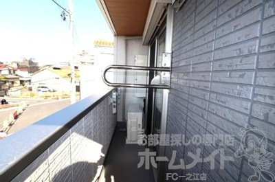 セレスティア江戸川Ⅱのバルコニー