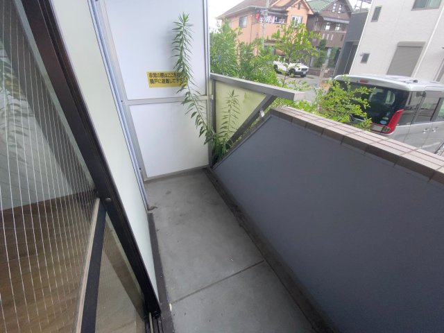 オークヒルズ苫編のバルコニー