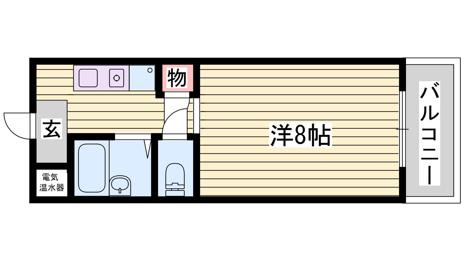 オークヒルズ苫編の間取り