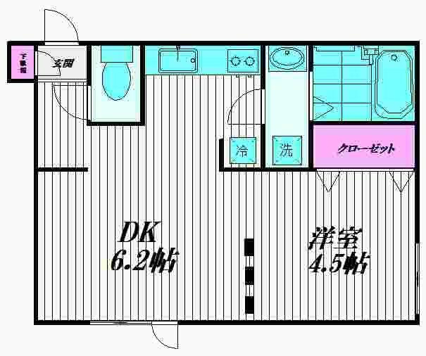 【間取り】 | ゼスティー久が原