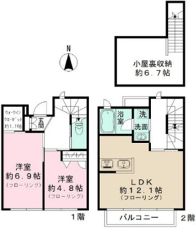 【間取り】 | dwell上北沢  A棟