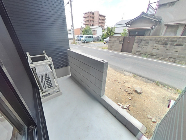REGALE 船頭町のバルコニー