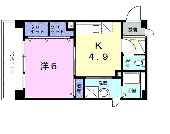 ＭＹＣパレス元住吉の間取り|間取りです。