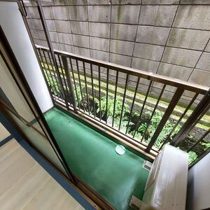 ハイネス南品川のバルコニー
