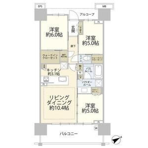【間取り】 | シティタワー名駅那古野